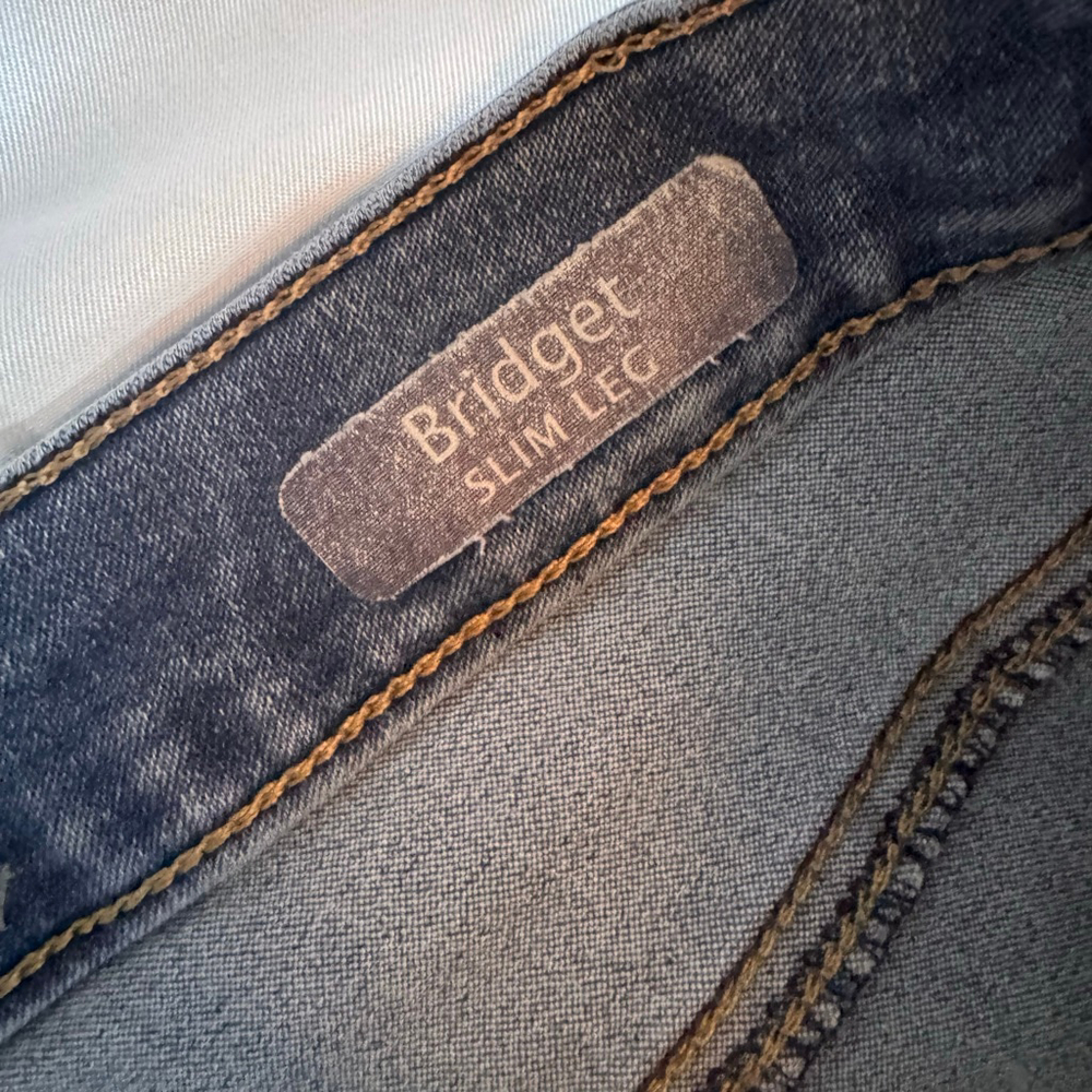 Women's Via Vianna Blue Bridget Slim Leg Jeans 20W - Picture 6 of 8